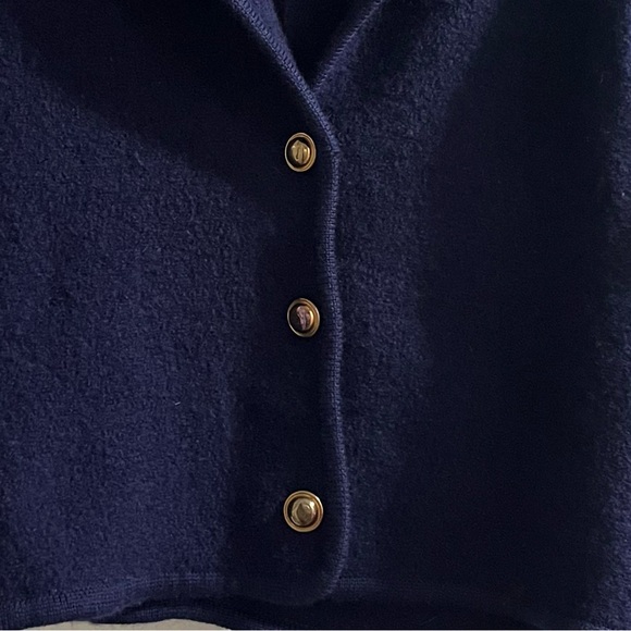 Vintage Talley Ho Blazer Type Wool Sweater - Picture 3 of 6